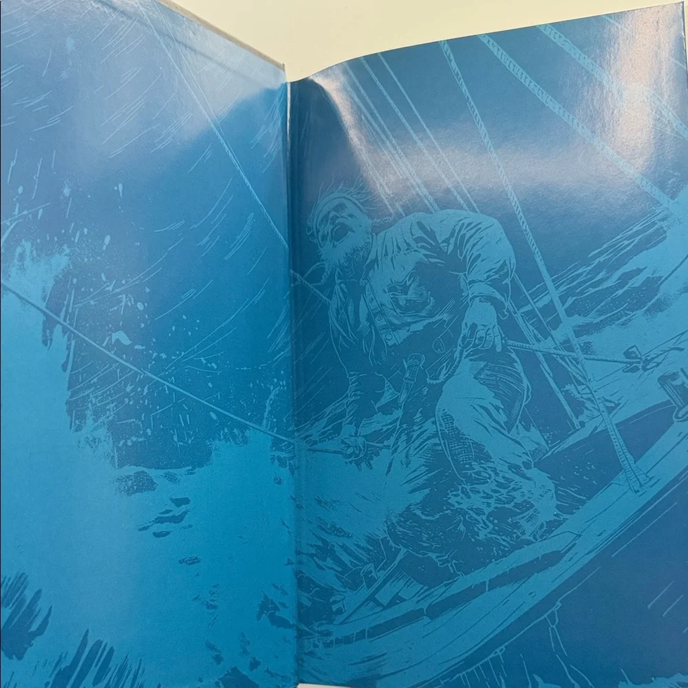 Moby-Dick Classic with Metallic Blue Hardcover